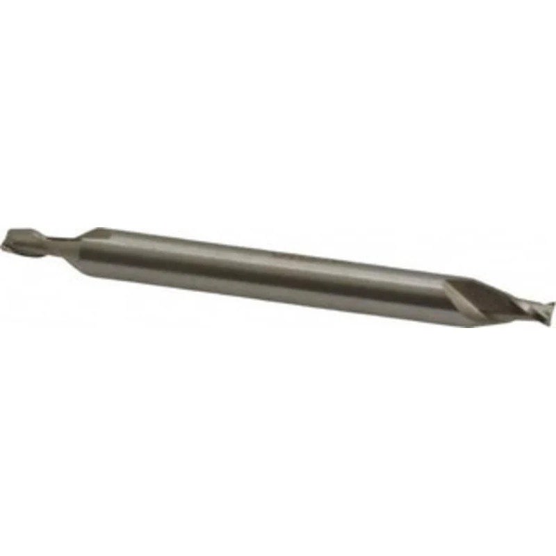 Value Collection 7/64, 5/32 LOC, 3/16 Shank Diam, 2 OAL, 2 Flute, High Speed Steel Square End Mill Double End, Uncoat...